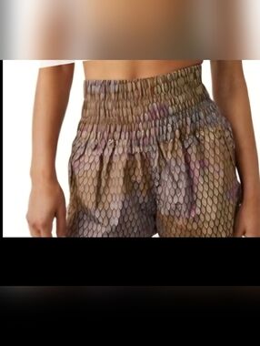 Free People FP Movement Way Home Shorts in Bayan Tree Combo Large